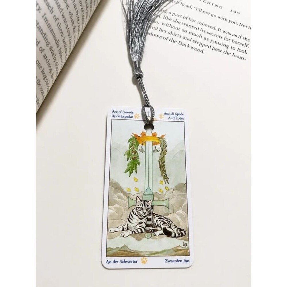 Cat Tarot Bookmark